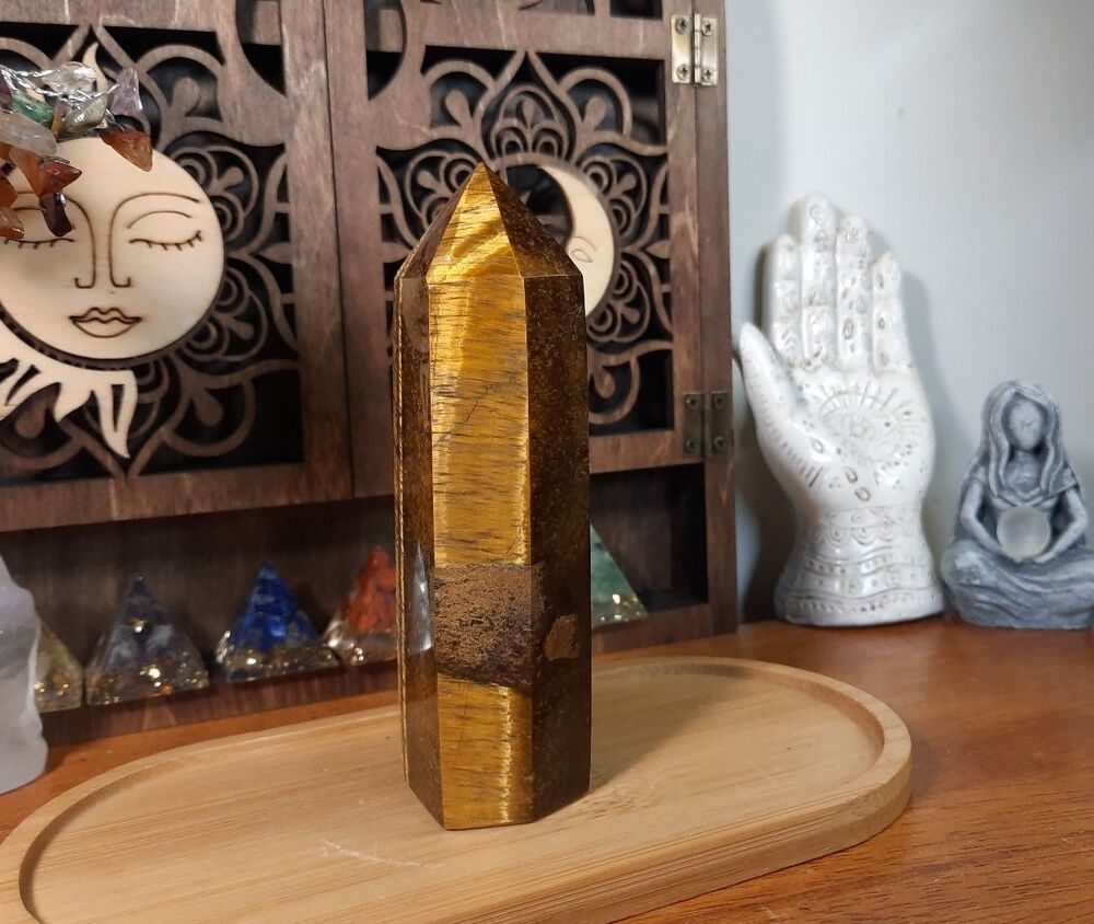 Tiger's Eye Crystal Tower
